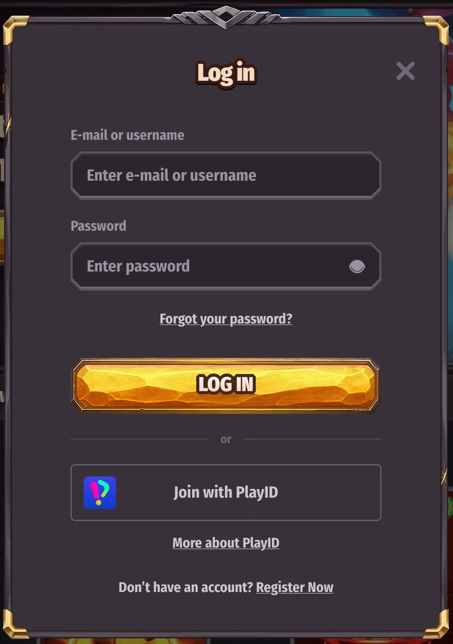 dragonia casino login